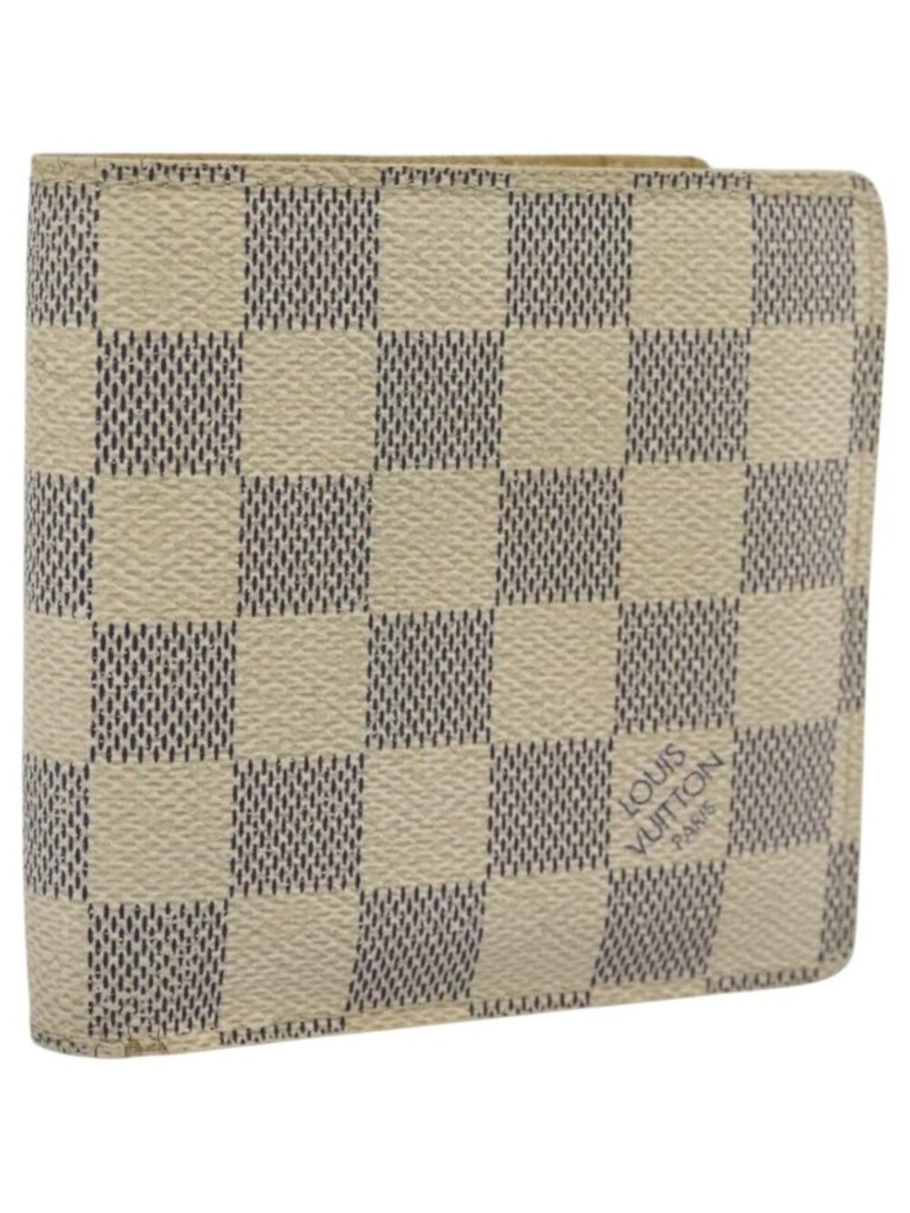 LOUIS VUITTON Damier Azur Porte Feuille Marco Bifold Wallet N60018